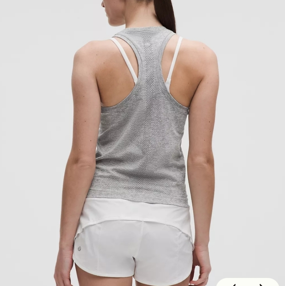 Lululemon Swiftly Tech Racerback Tank Top 2.0Waist Length Size 14 - Picture 2 of 6